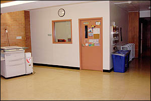 Hashinger Hall side lobby, 2004